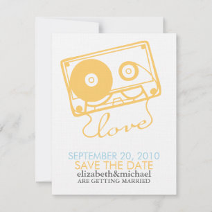 Mixtape von Love Save the Date Ankündigungen