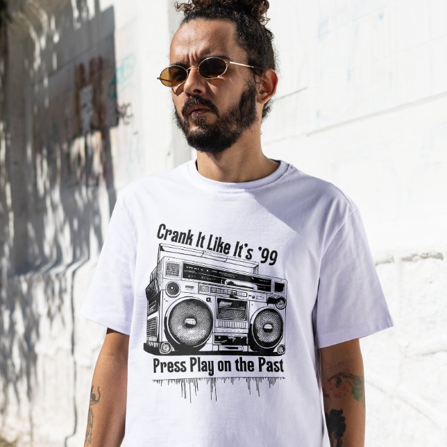 Mixtapes, Bass, and Rewind Days – 90s Music Nostal T-Shirt (Von Creator hochgeladen)