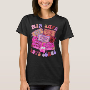 Mixtapes Liebe Songs Valentinstag Kassettenband T-Shirt