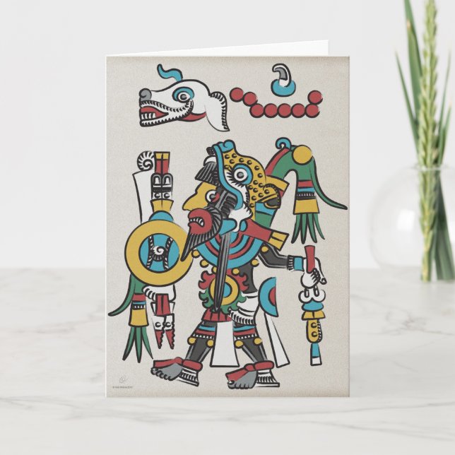 Mixtec Greetings Card Karte (Vorderseite)