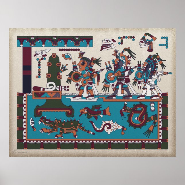 Mixtec Warriors Poster (Vorne)
