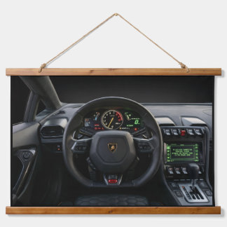  Mixture Between Interioir of Cressida & Hurricane Wandteppich Mit Holzrahmen