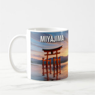 Miyajima Floating Torii Itsukushima Shrine Travel Kaffeetasse