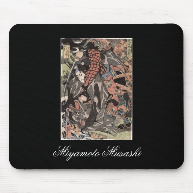 Miyamoto Musashi, C. 1800's Mousepad (Vorne)