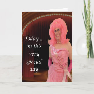 Miz Baumwolle feiert SIE Karte