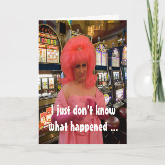 Miz Cotton hat es vergessen! Karte