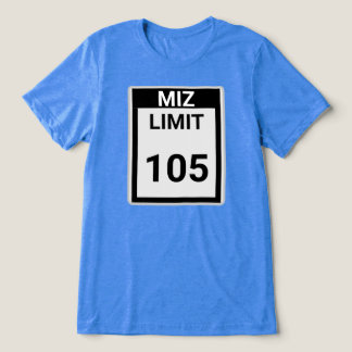 MIZ Geschwindigkeitsbegrenzung Tri-Blend Shirt