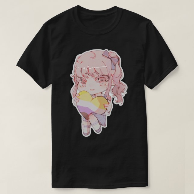 Mizuki akiyama Projekt sekai Stolz nichtbinären St T-Shirt (Design vorne)