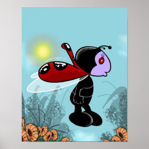 Mizz Ladybug Poster
