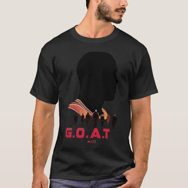MJ GOAT T-Shirt (Vorderseite)