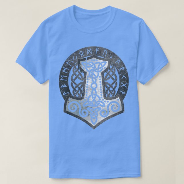 Mjolnir der Hammer von Thor T-Shirt (Design vorne)