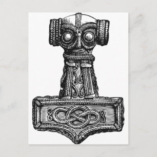 Mjolnir: Thor’s Hammer Postkarte