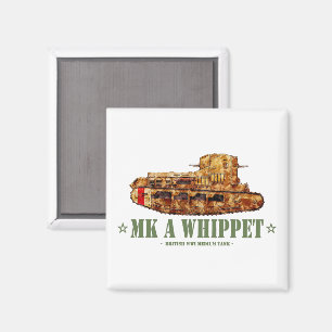 MK A Whippet Britischer Mittlerer Panzer des Erste Magnet