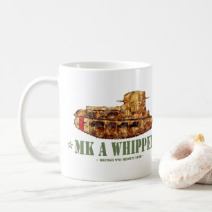 MK a Whippet World War One British Medium Tank WWI Kaffeetasse