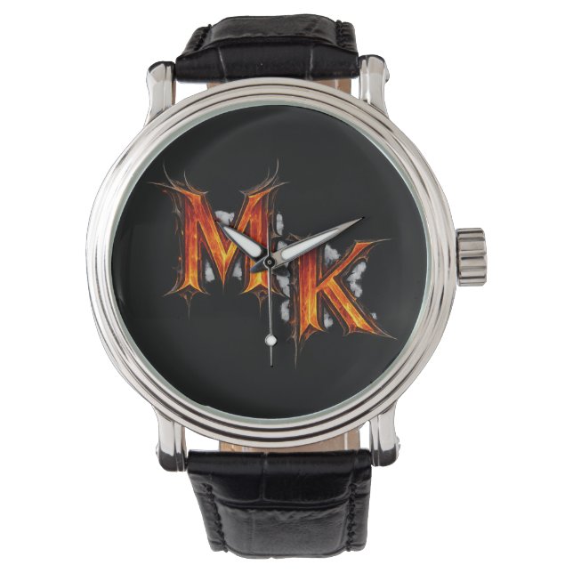 MK Infernal Gothic Emblem Armbanduhr (Vorderseite)