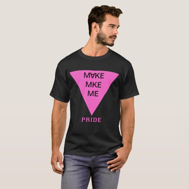 MKE Me City Abbrev Pink Triangle Prix T-Shirt (Vorne ganz)