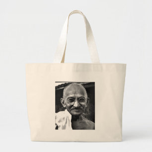 MKGandhi Jumbo Stoffbeutel