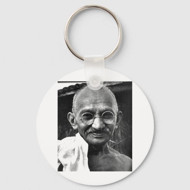 MKGandhi Schlüsselanhänger (Vorderseite)