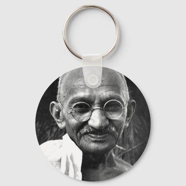 MKGandhi Schlüsselanhänger (Vorderseite)