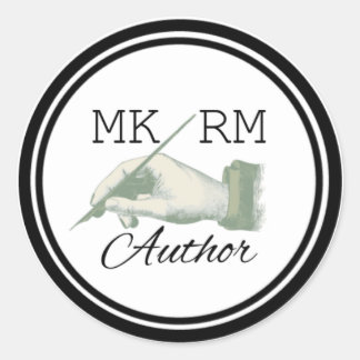 MKRMAuthor Logo-Aufkleber Runder Aufkleber