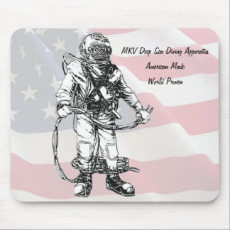 MKV Tiefsee-Taucher-Amerikaner gemacht Mousepad