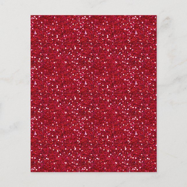 MLA DARK HOT PINK MIRLY GLITZER HINTERGRUND TEMPLA FLYER (Vorne)