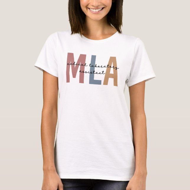 MLA Medical Laborant T-Shirt (Vorderseite)