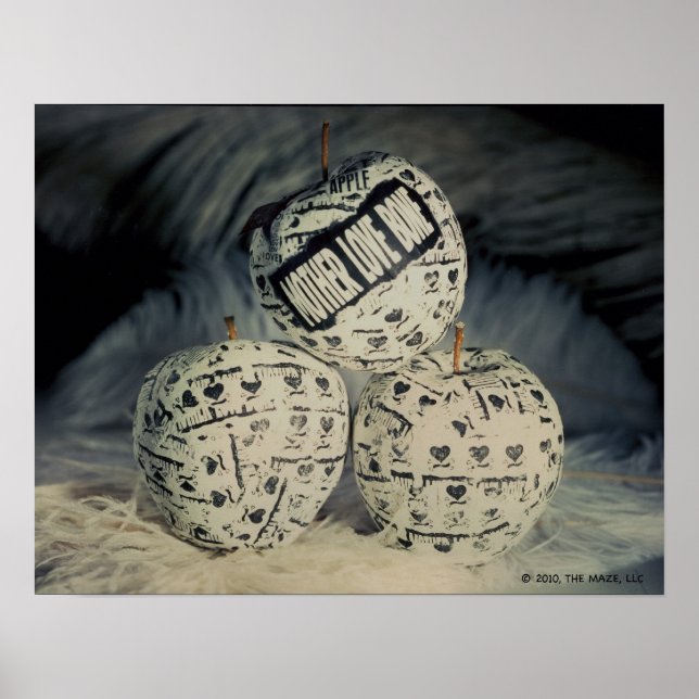 MLB Apple Poster (Vorne)