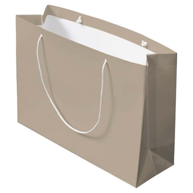 Mled Elegance - Large Calm Stone Gift Bag Große Geschenktüte (Rückseite Schrägansicht)