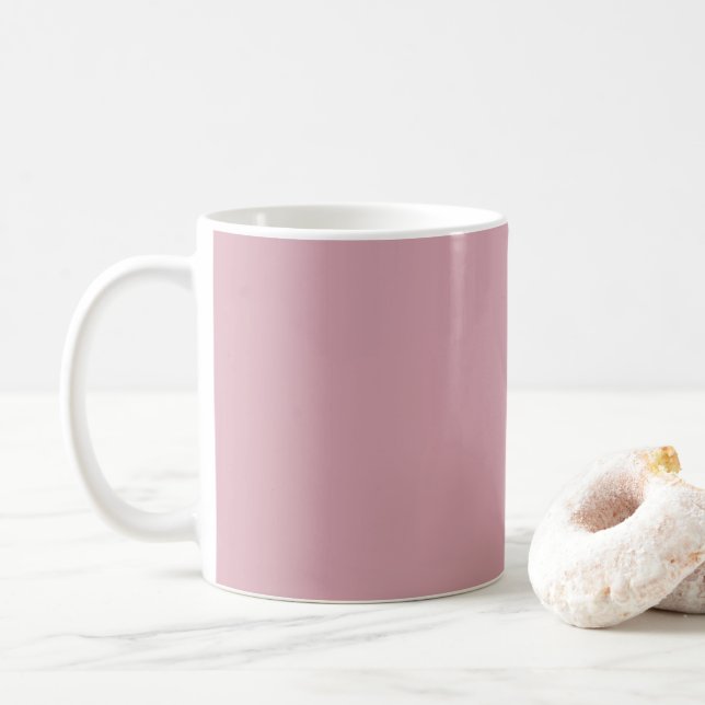 Mled Elegance - Misty Rose Kaffeetasse (Mit Donut)