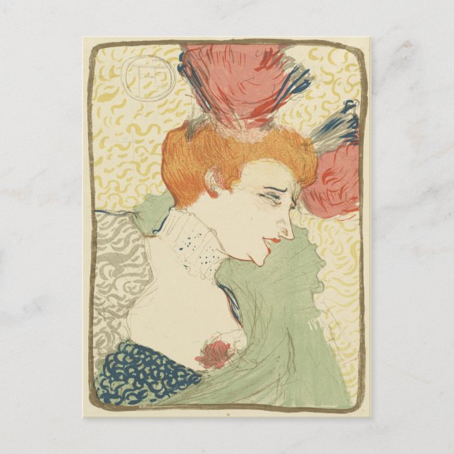 Mlle Marcelle Lender by Henri de Toulouse-Lautrec Postkarte (Vorderseite)