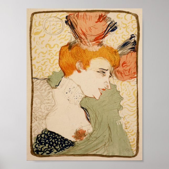 Mlle. Marcelle Lender, en buste Poster (Vorne)