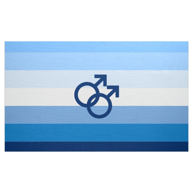 MLM Gay Male Pride Flag Stoff (Yard (91,4 cm))