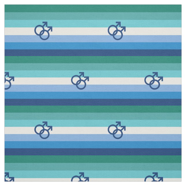 MLM Gay Male Pride Flag Stoff (Muster)