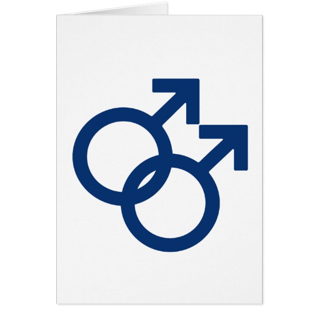 MLM Gay Men Gender Symbol (Vorne)