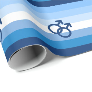 MLM Schwule Pride-Flagge Geschenkpapier