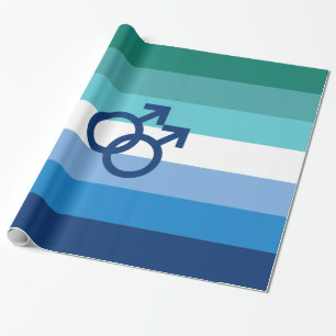 MLM Schwule Pride-Flagge Geschenkpapier