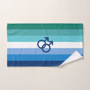 MLM Schwule Pride-Flagge Handtuch