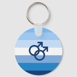 MLM Schwule Pride-Flagge Schlüsselanhänger