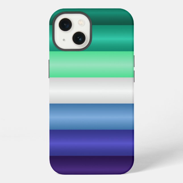 MLM-Stolzflagge iPhone Hülle (Rückseite)