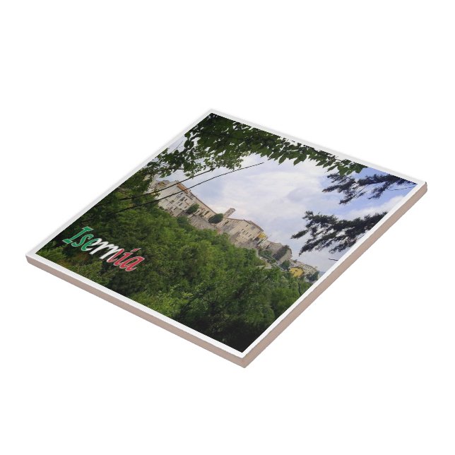 MLS015 ISERNIA, Glimpse, Molise, Italien Fliese (Seite)