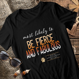 MLT Be Fierce und Fabulous Bachelorette ID1156 Tri-Blend Shirt