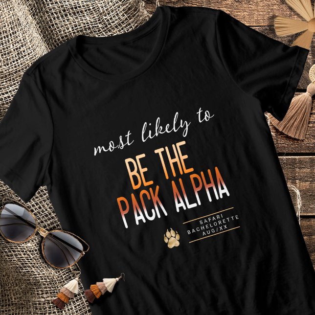 MLT Be the Pack Alpha Bachelorette ID1156 Tri-Blend Shirt (Von Creator hochgeladen)