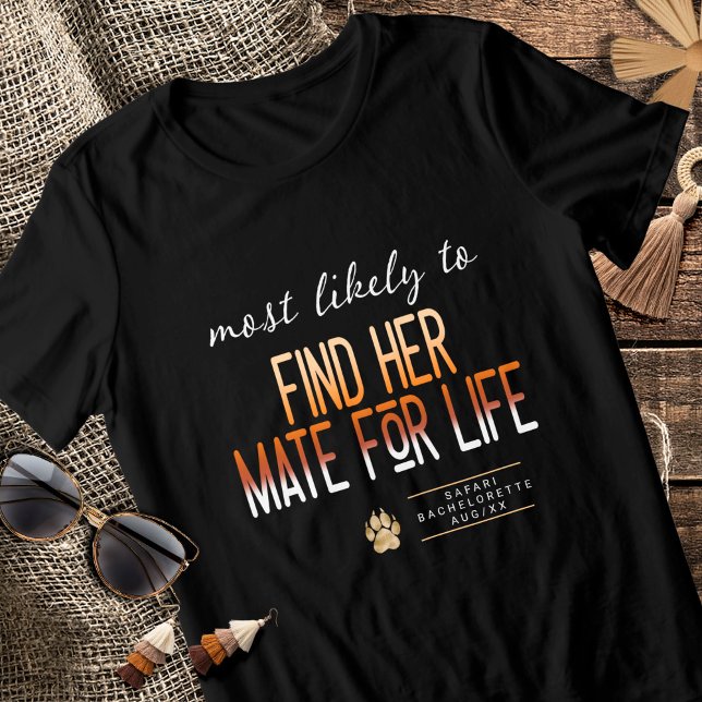 MLT Mate for Life Bachelorette ID1156 Tri-Blend Shirt (Von Creator hochgeladen)