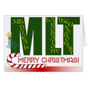 MLT MERRY CHRISTMAS - MEDICAL LABRADOR TECH