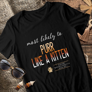 MLT Purr wie ein Kitten Bachelorette ID1156 Tri-Blend Shirt