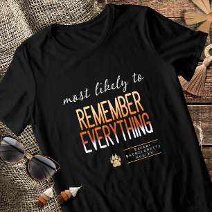 MLT Remember Everything Bachelorette ID1156 Tri-Blend Shirt