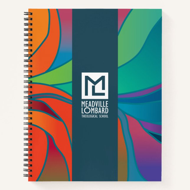 MLTS Chalice Art Colour Strips Notebook Notizbuch (Vorderseite)
