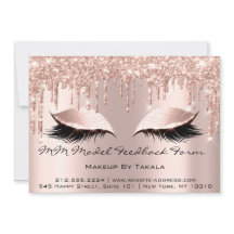 MM Model Feedback Form Makeup Rose