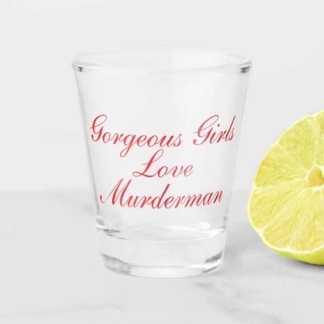 MM Women's Schnapsglas (Vorderseite)